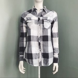 Nollie Plaid Button-Down | Size S